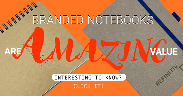 Branded Notebooks are Amazing Value