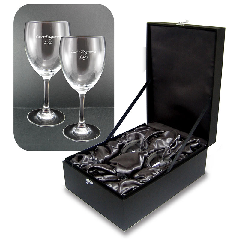 Crystal Red Wine Glasses (pair)