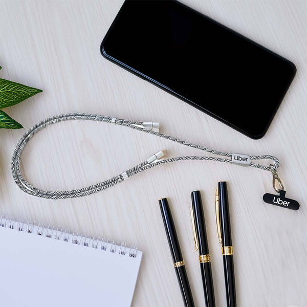 Smartphone Lanyard with Charging Cable