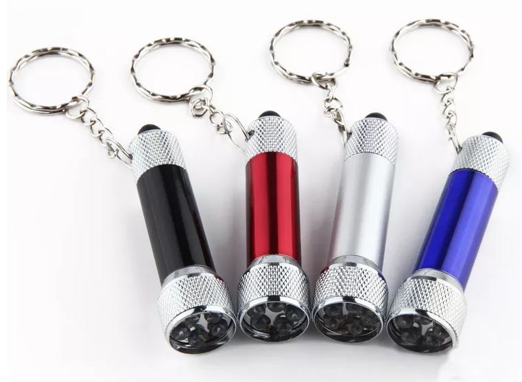 LED torch keyring