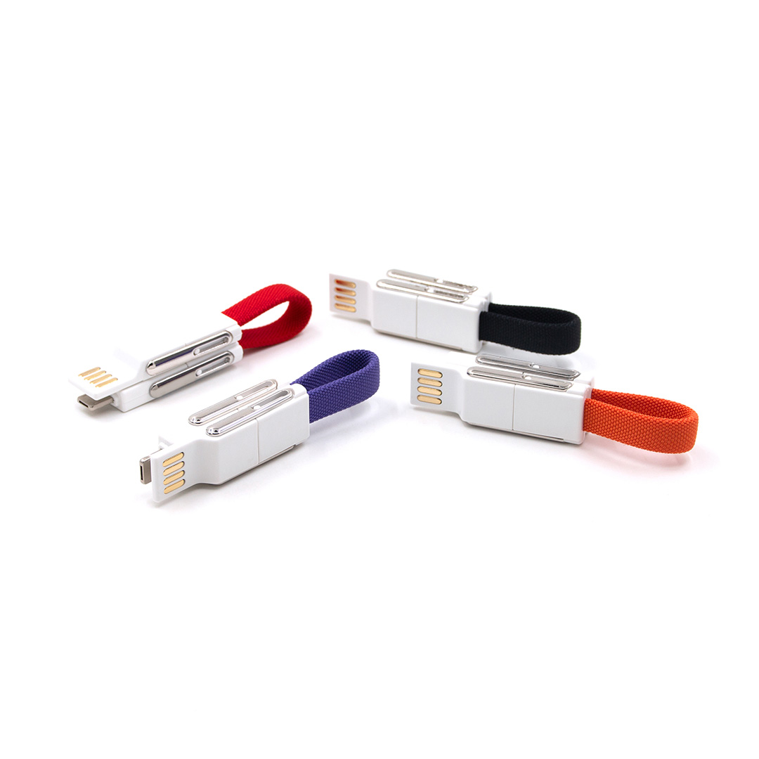 4in1 Magnetic Keychain USB Cable